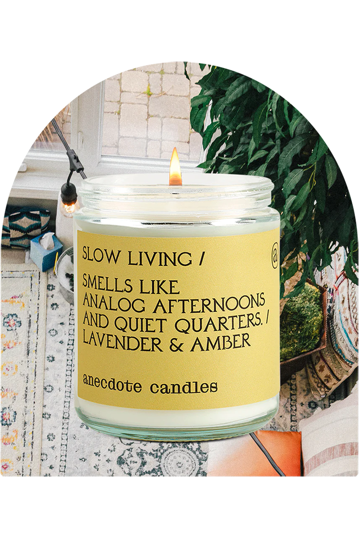 Slow Living Candle