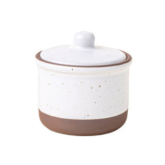 Small Storage Jar | Eggshell