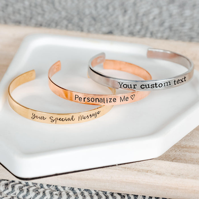 SO FUCKING OVER It Stacking Cuff Bracelet Salt and Sparkle
