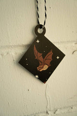 Spooky Season's Greetings Ornament Card