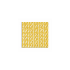 Square Rattan Weave Glass Platter