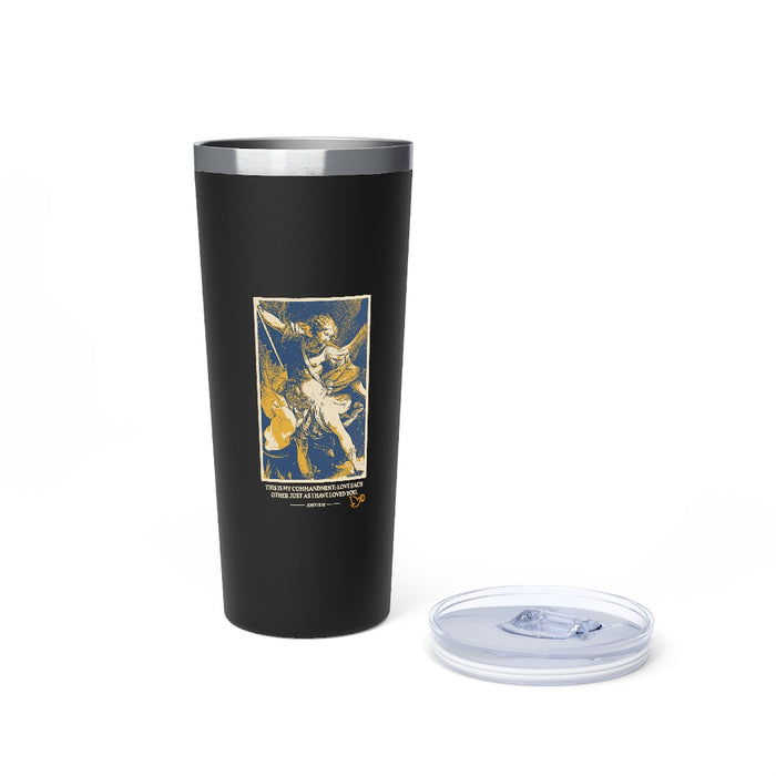 St. Michael the Archangel Copper Vacuum Insulated Tumbler