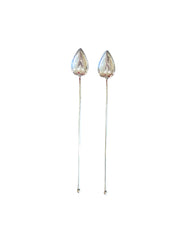 Sterling Silver Sipper Heart Shaped Spoon & Straw Combo