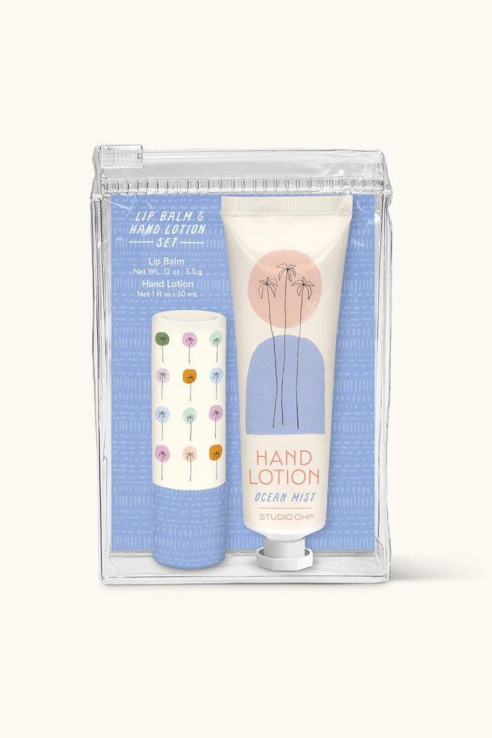 Studio Lip Balm & Lotion Set