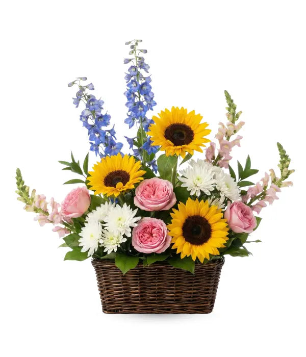 Sunflower Basket - Bloomex Usa