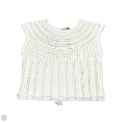 Sweater Short Sleeve By Marie Oliver In White, Size: S