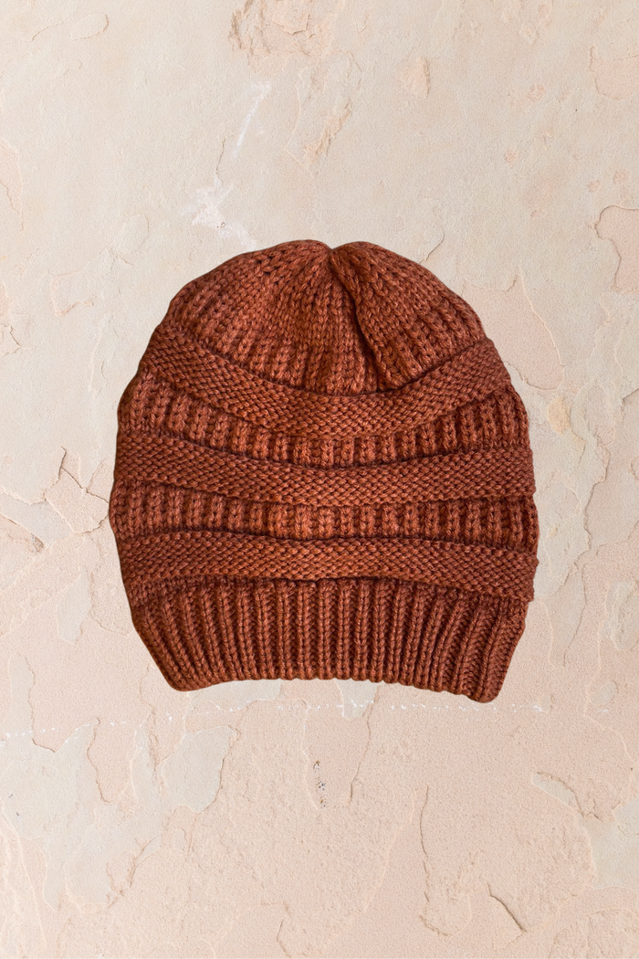 Tangerine Basic Beanie