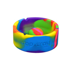 Tap Tray Basic Silicone Round Ashtrays