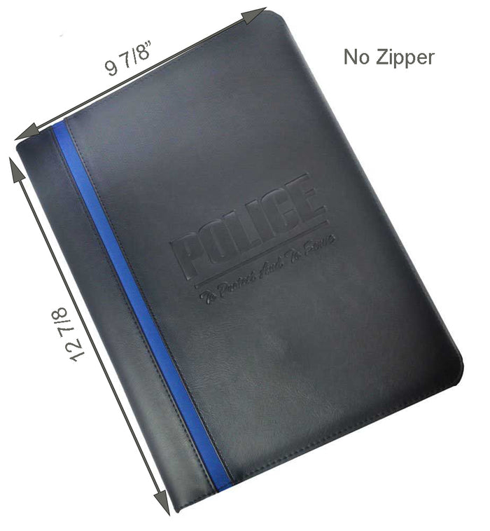 Thin Blue Line Police and Sheriff Padfolio Bundle