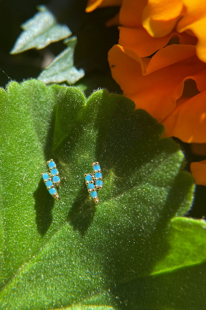 Tiny Bolt Earrings