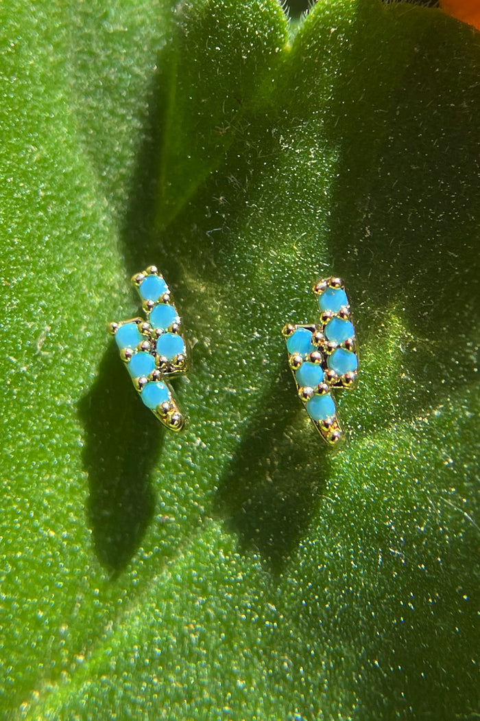 Tiny Bolt Earrings