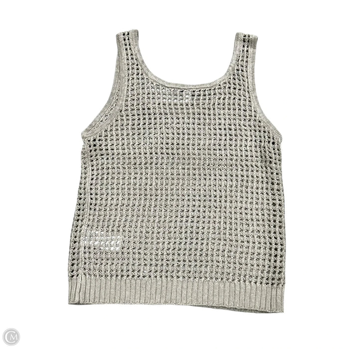 Top Sleeveless By Reiss In Taupe, Size: M