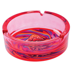 Trippy Mushroom Glass Ashtray