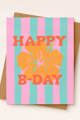 Tropical Birthday Card