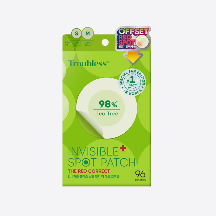 Troubless Invisible Plus Spot Patch The Red Correct 96 patches