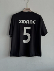 TSHIRT REAL MADRID ZIDANE BLACK FIVESLEEVE