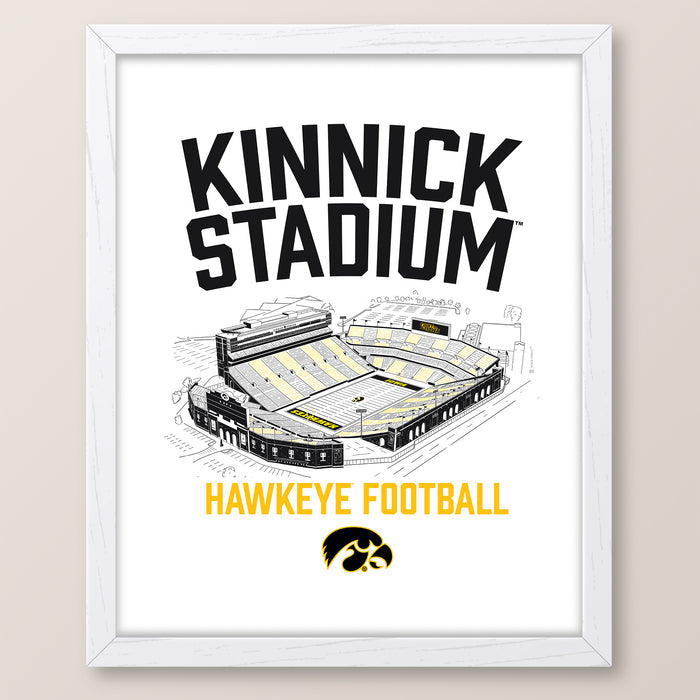 University of Iowa Kinnick Stadium Print