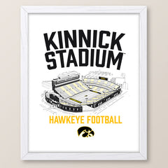 University of Iowa Kinnick Stadium Print