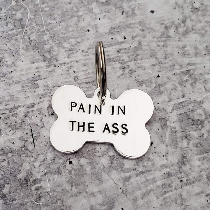 VEGAN BITCH Pet Tag Salt and Sparkle