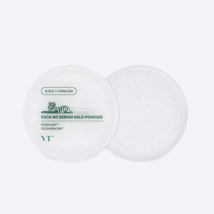 VT Cosmetics Cica No-Sebum Mild Powder 5g Korean face powder for matte and smooth finish
