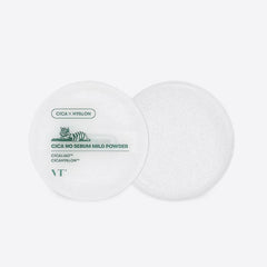 VT Cosmetics Cica No-Sebum Mild Powder 5g Korean face powder for matte and smooth finish