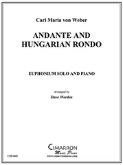 Weber - Andante and Hungarian Rondo - Euphonium and Piano