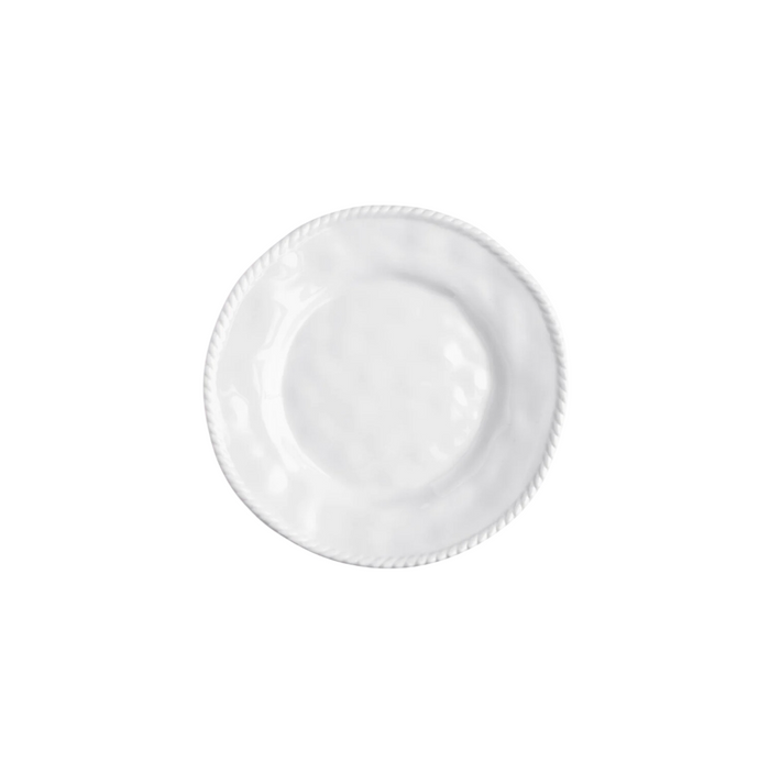White Nautical Non-Breakable Salad Plate