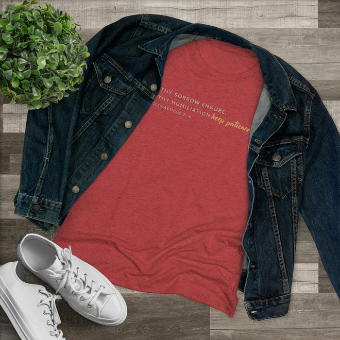 Women's Keep Patience Premium T-shirt