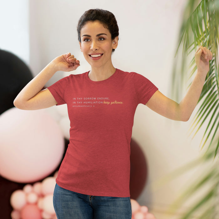 Women's Keep Patience Premium T-shirt