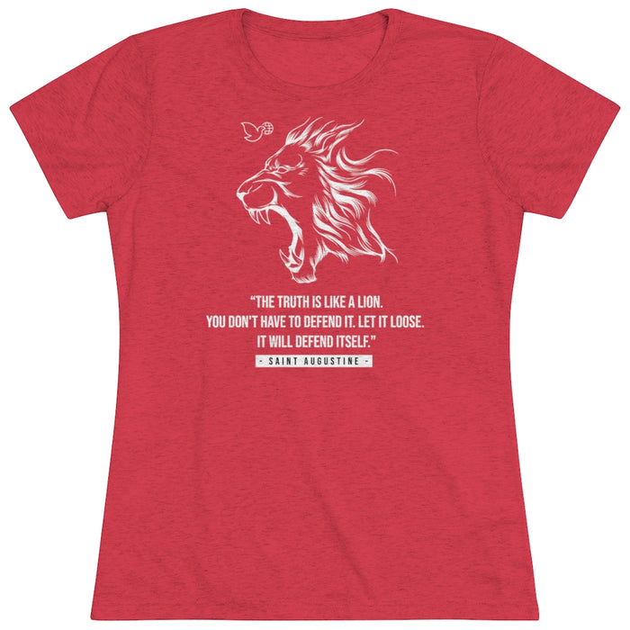 S / Tri-Blend Vintage Red