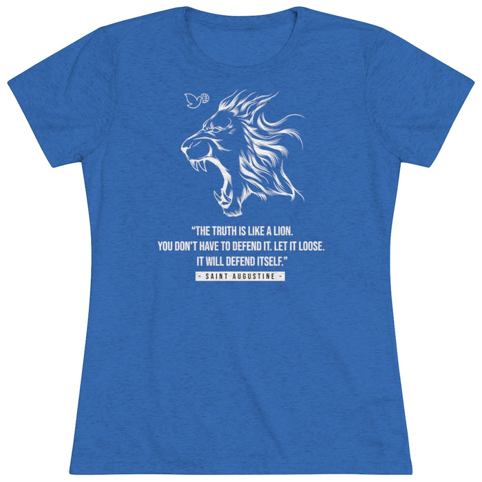 S / Tri-Blend Vintage Royal