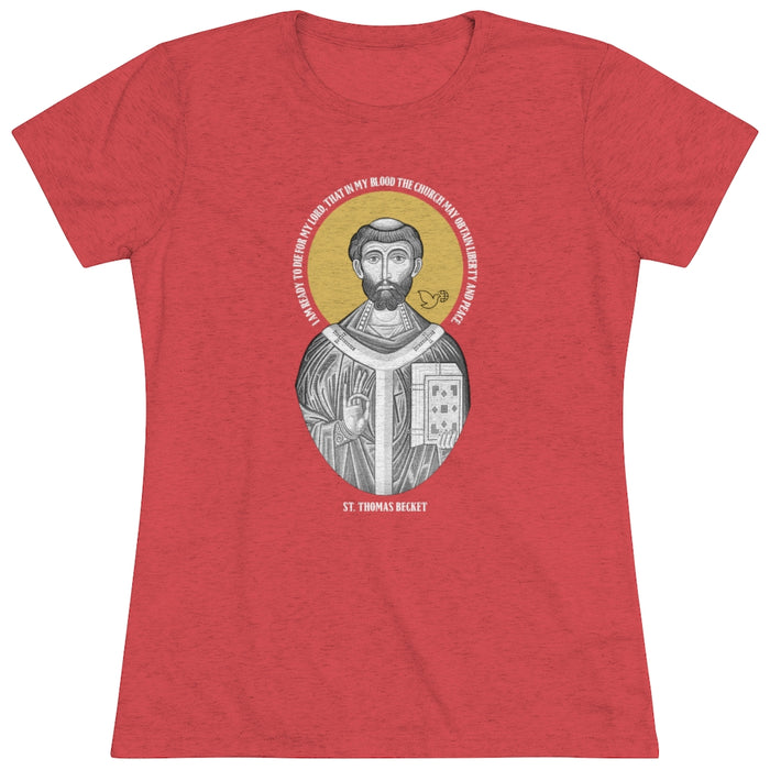 Tri-Blend Vintage Red / S