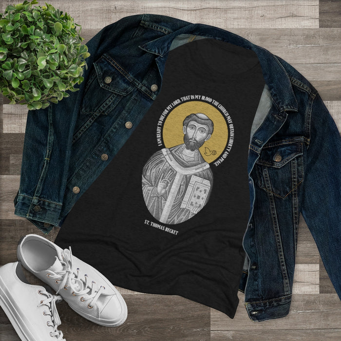Women's Saint Thomas Becket Premium T-shirt